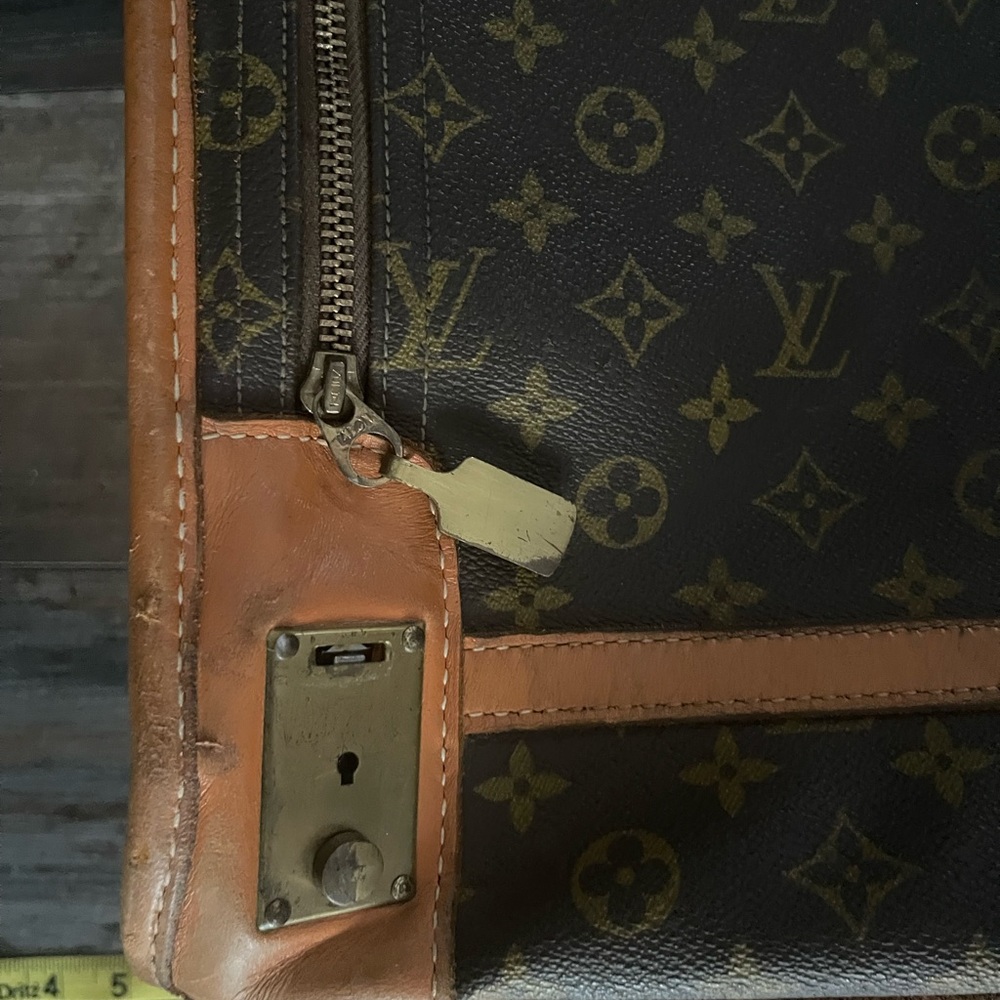 Vintage 1970s/1980s Louis Vuitton Monogram Pullman 60 Suitcase Luggage - Picture 2 of 12